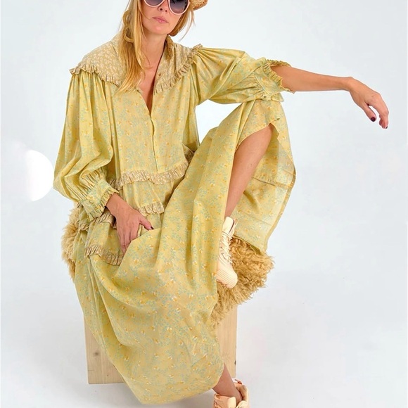 Yvonne S  Queen Victoria bubble pink Dress NWT - Picture 3 of 7